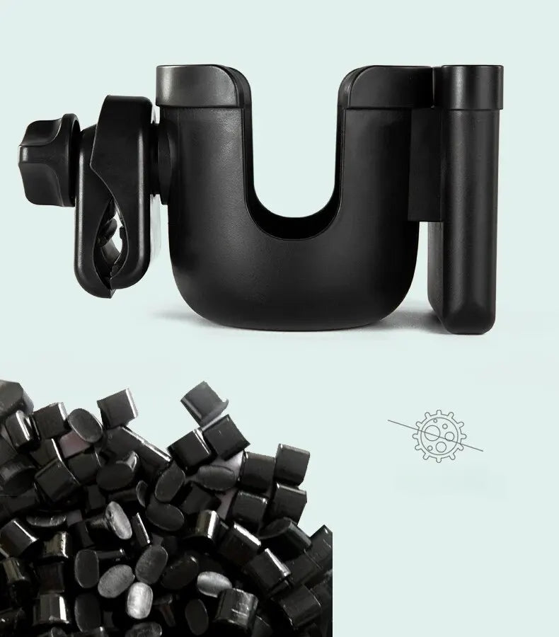 Kinderwagen Handy- & Getränkehalterung – praktisch, stabil, universell